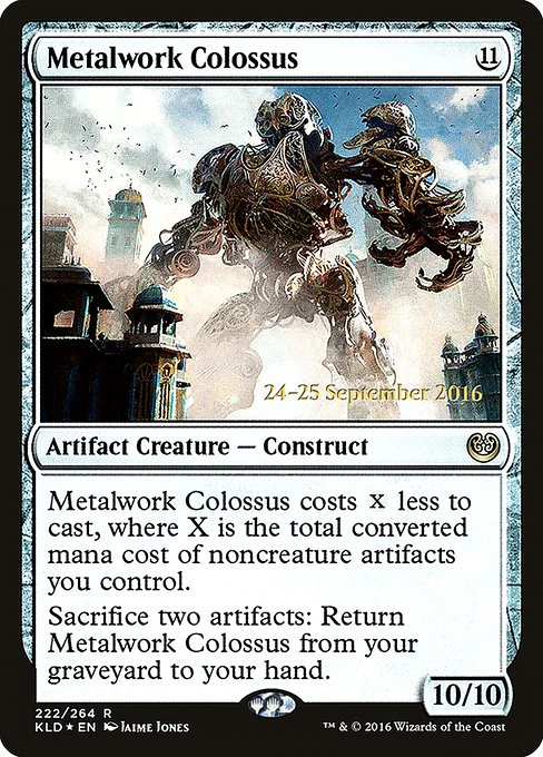 Metalwork Colossus (222s) (Foil) - Kaladesh Promos