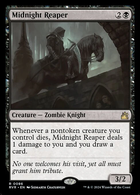 Midnight Reaper (86) (Foil) - Ravnica Remastered