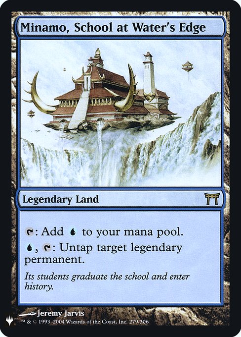Minamo, School at Water's Edge (CHK-279) (Foil) - The List