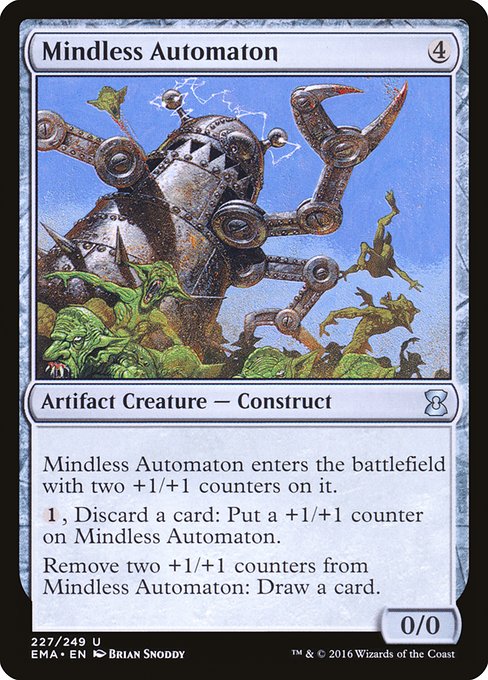 Mindless Automaton (227) (Foil) - Eternal Masters