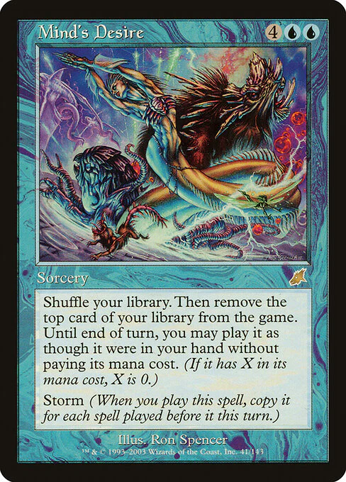 Mind's Desire (41) (Foil) - Scourge
