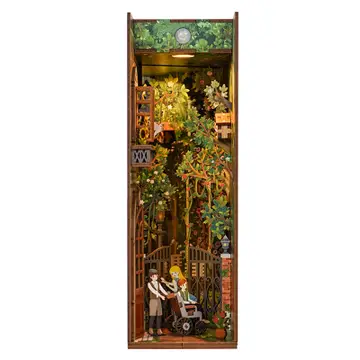 Miniature House - Book Nook Kit - Secret Garden