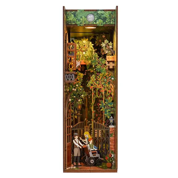 Miniature House - Book Nook Kit - Secret Garden - Image 2