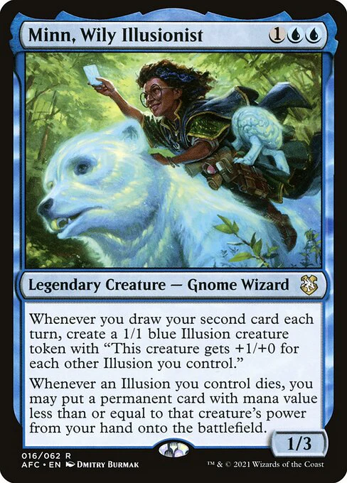 Minn, Wily Illusionist (16) - Forgotten Realms Commander
