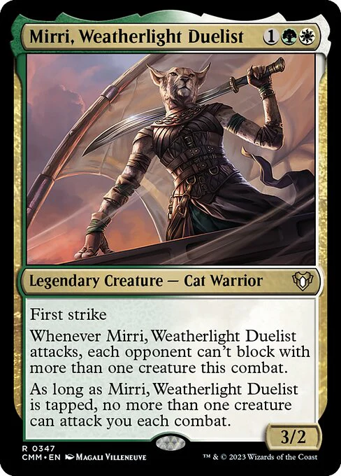 Mirri, Weatherlight Duelist (347) - Commander Masters