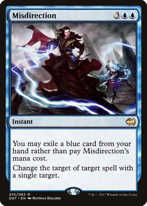 Misdirection (15) - Duel Decks: Merfolk vs. Goblins
