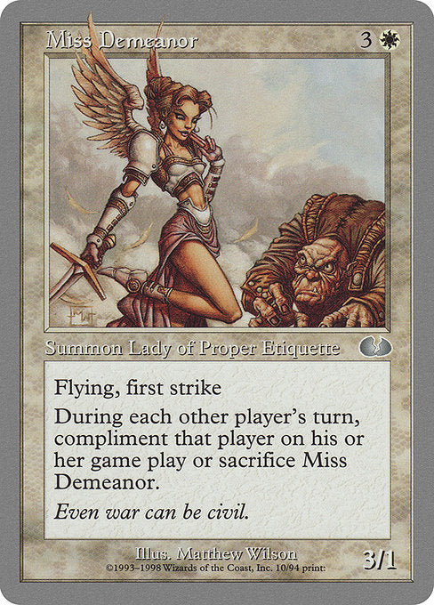 Miss Demeanor (10) - Unglued
