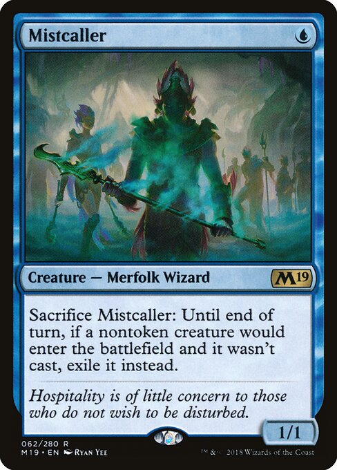 Mistcaller (62) (Foil) - Core Set 2019