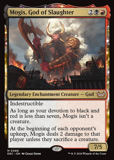 Mogis, God of Slaughter (89) - Duskmourn: House of Horror Commander