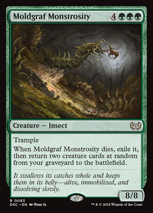 Moldgraf Monstrosity (83) - Duskmourn: House of Horror Commander