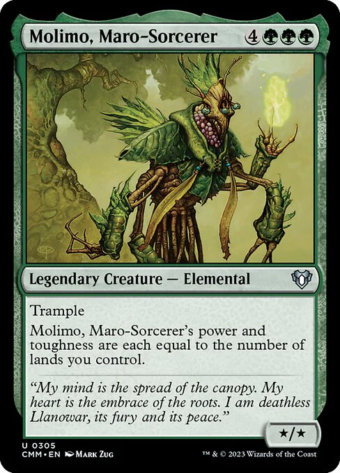 Molimo, Maro-Sorcerer (305) - Commander Masters