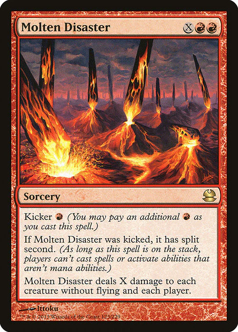 Molten Disaster (123) - Modern Masters