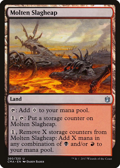 Molten Slagheap (260) - Commander Anthology