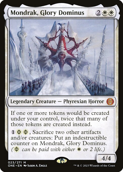 Mondrak, Glory Dominus (23) (Foil) - Phyrexia: All Will Be One
