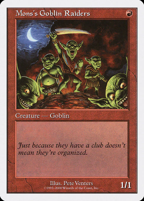 Mons's Goblin Raiders (32) - Starter 2000