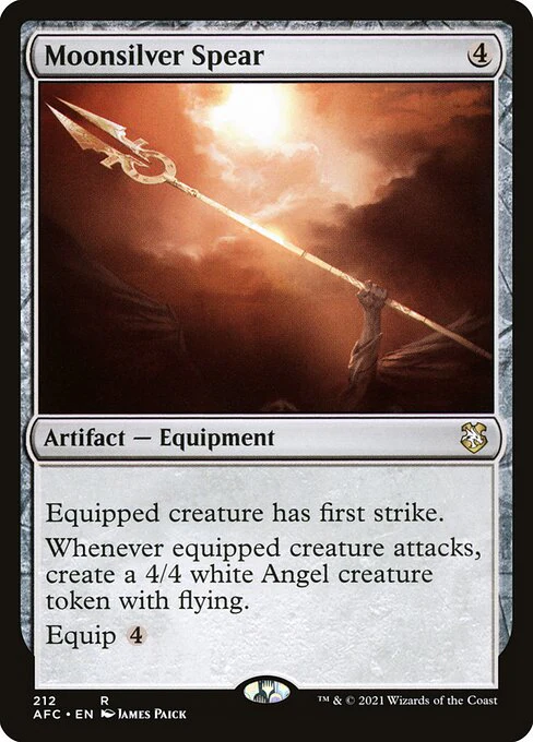 Moonsilver Spear (212) - Forgotten Realms Commander