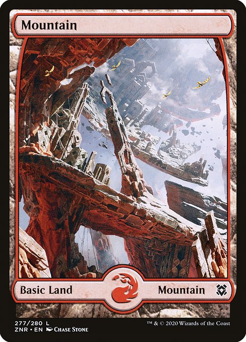 Mountain (277) - FULL ART - Zendikar Rising