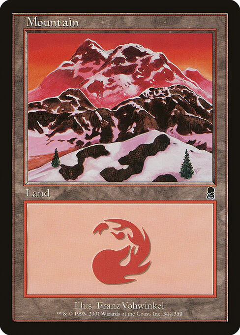 Mountain (344) (Foil) - Odyssey