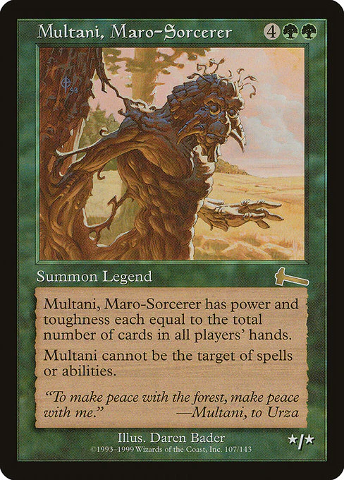 Multani, Maro-Sorcerer (107) - Urza's Legacy