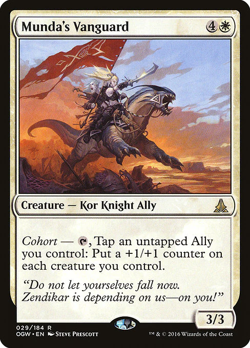 Munda's Vanguard (29) (Foil) - Oath of the Gatewatch