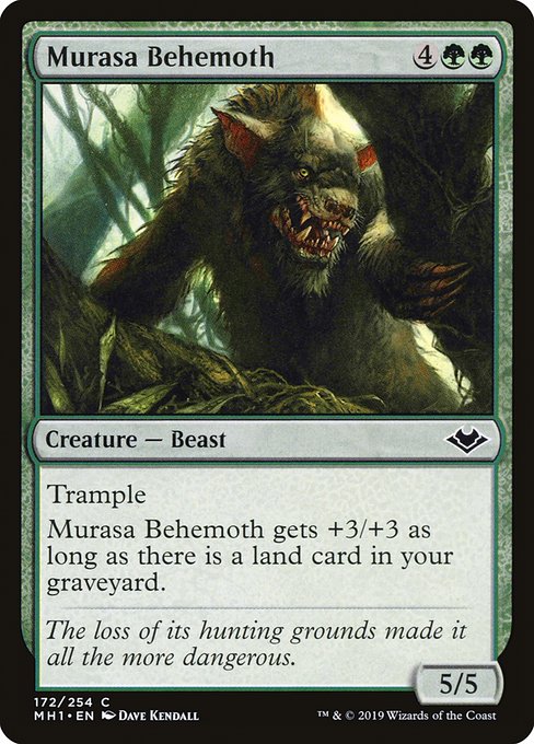 Murasa Behemoth (172) (Foil) - Modern Horizons