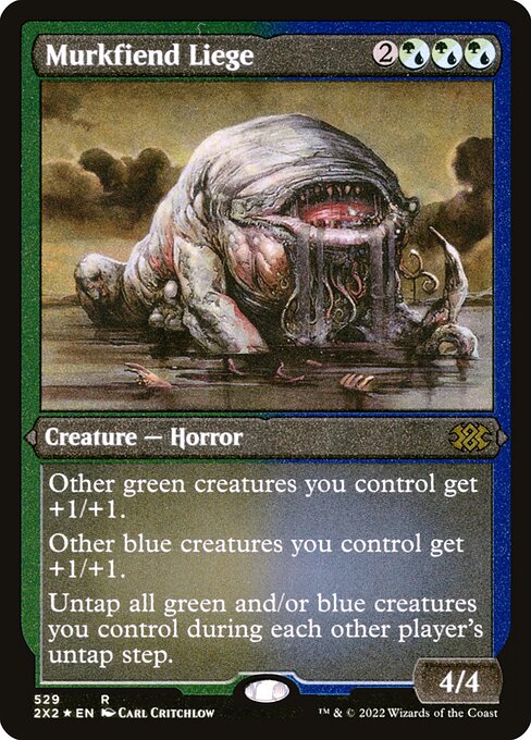 Murkfiend Liege (529) (Etched) - Double Masters 2022