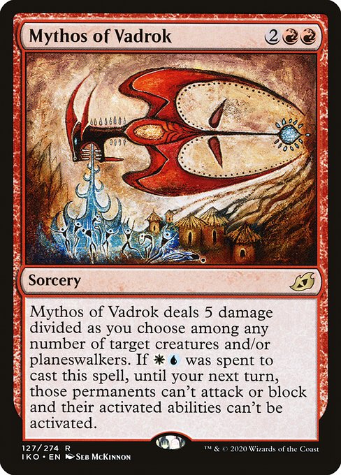 Mythos of Vadrok (127) (Foil) - Ikoria: Lair of Behemoths