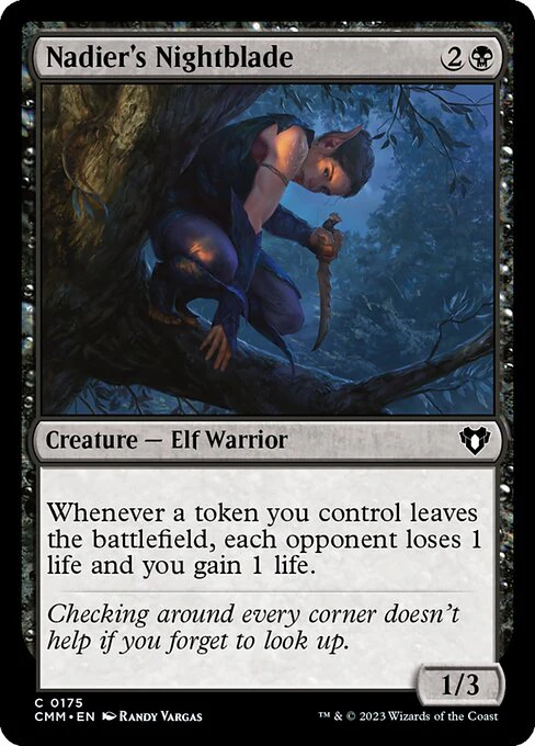 Nadier's Nightblade (175) - Commander Masters