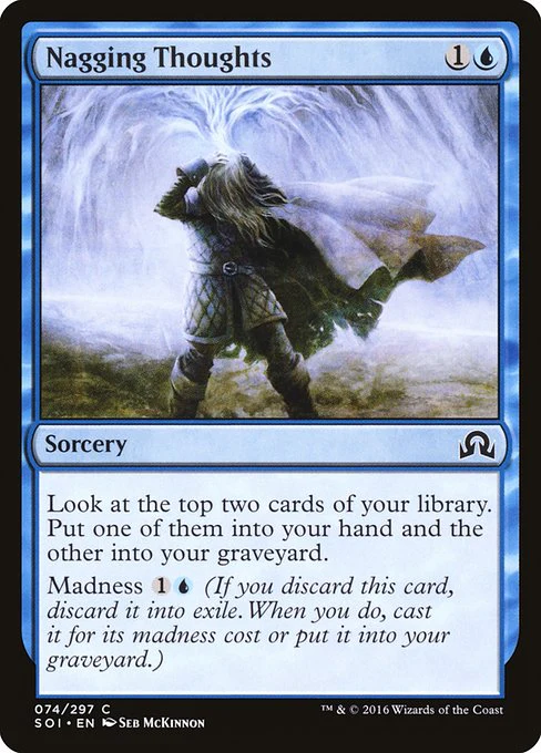 Nagging Thoughts (74) (Foil) - Shadows over Innistrad