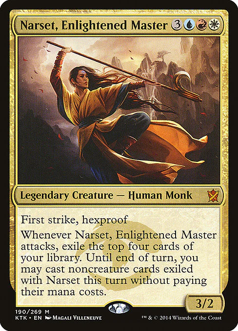 Narset, Enlightened Master (190) - Khans of Tarkir