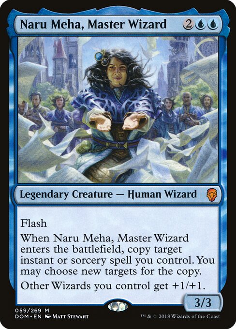 Naru Meha, Master Wizard (59) - Dominaria