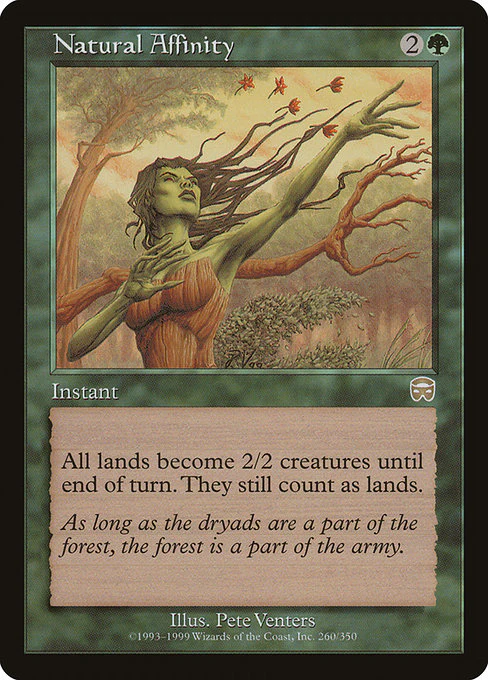 Natural Affinity (260) - Mercadian Masques