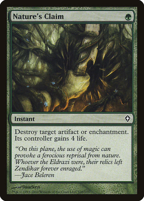 Nature's Claim (108) (Foil) - Worldwake