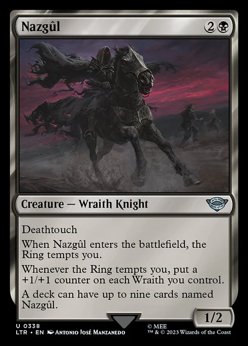 Nazgûl (338) (Foil) - The Lord of the Rings: Tales of Middle-earth