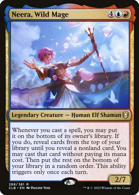 Neera, Wild Mage (288) - Commander Legends: Battle for Baldur's Gate