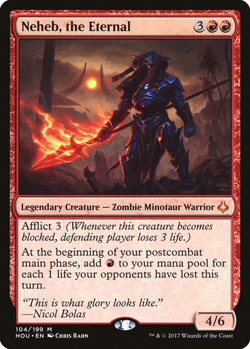 Neheb, the Eternal (104) (Foil) - Hour of Devastation