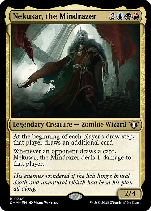 Nekusar, the Mindrazer (349) - Commander Masters