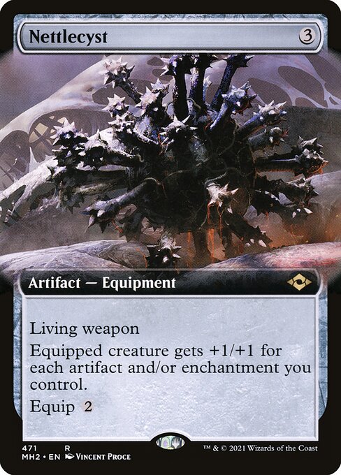 Nettlecyst (471) - EXTENDED ART - Modern Horizons 2
