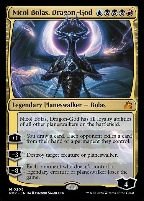 Nicol Bolas, Dragon-God (205) - Ravnica Remastered