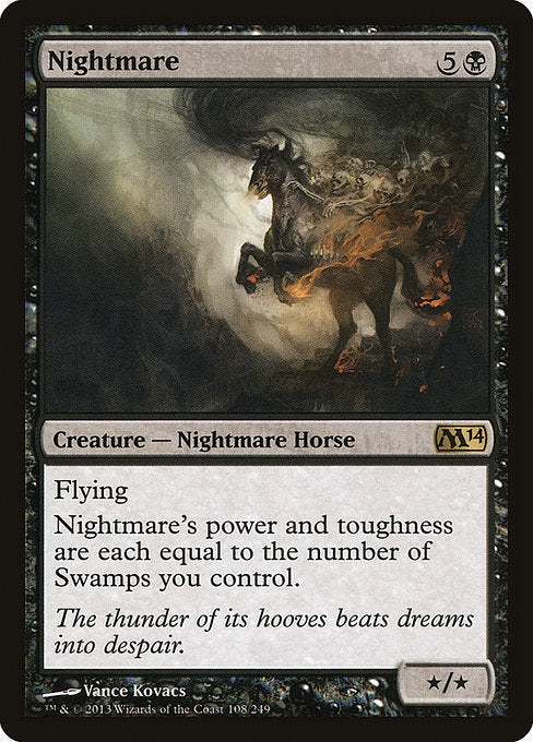 Nightmare (108) (Foil) - Magic 2014