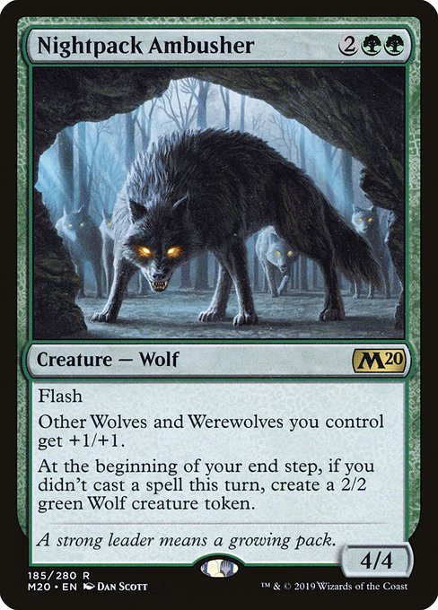 Nightpack Ambusher (185) - Core Set 2020