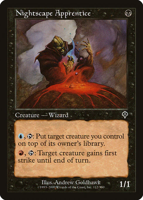 Nightscape Apprentice (112) (Foil) - Invasion