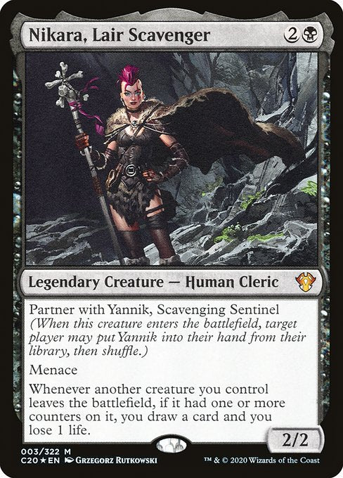 Nikara, Lair Scavenger (3) (Foil) - Commander 2020
