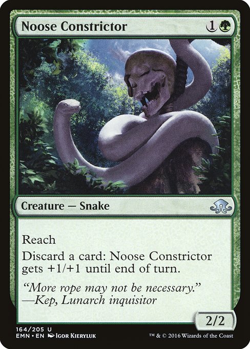 Noose Constrictor (164) (Foil) - Eldritch Moon