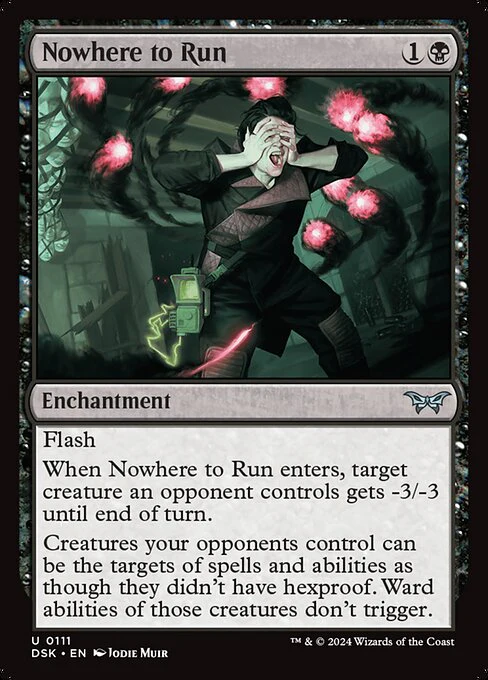 Nowhere to Run (111) - Duskmourn: House of Horror