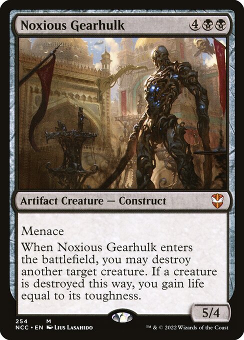 Noxious Gearhulk (254) - New Capenna Commander
