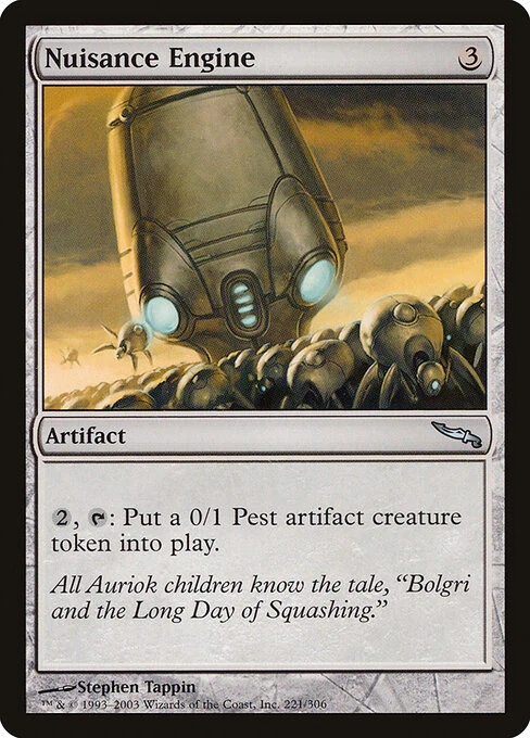 Nuisance Engine (221) (Foil) - Mirrodin