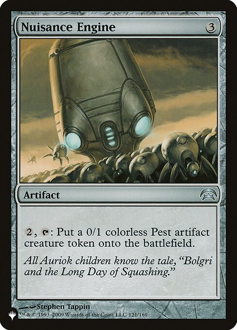 Nuisance Engine (HOP-121) - The List