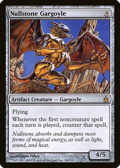 Nullstone Gargoyle (266) - Ravnica: City of Guilds