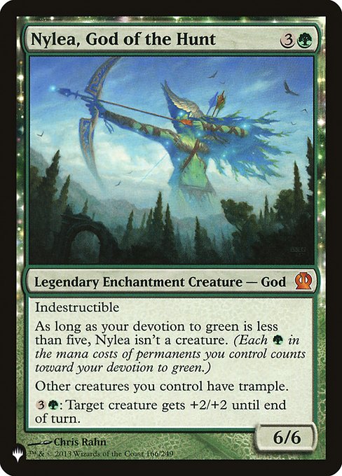 Nylea, God of the Hunt (THS-166) - The List